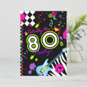 311-Totaal van de partij van de 80er eeuw - Turquo Kaart (Staand voorkant)