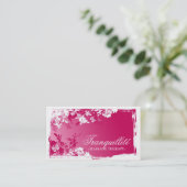 311 TRANQUIL GARDEN PINK FADE VISITEKAARTJE (Staand voorkant)