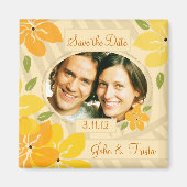 311-TROPICAL SAVE THE DATE SINAASAPPEL MAGNEET (Voorkant)