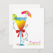 311-Tropisch paradijs Luau Kaart (Voorkant / Achterkant)