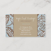 311 TURQUOISE  STROOMSTROOM VISITEKAARTJE (Achterkant)