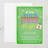 311 Ugly Sweater Party Kaart (Voorkant / Achterkant)