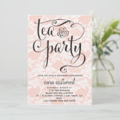 311 Uitnodiging van de Tea-partij (Staand voorkant)