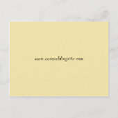 311-UPDO SAVE THE DATE INDIAN BRIDE AANKONDIGINGSKAART (Achterkant)