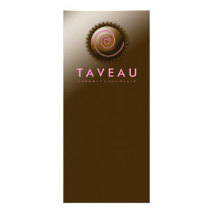311 Upscale Gourmet Chocolate Reclamekaart