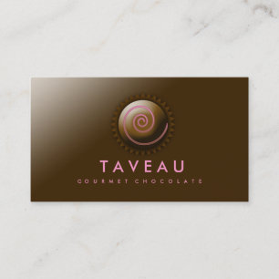311-Upscale Gourmet Chocolate Visitekaartje