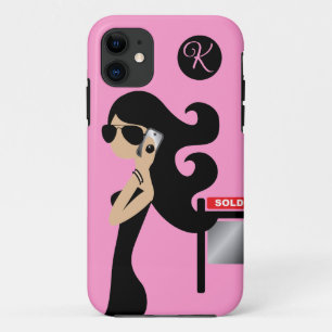 311 Vastgoed Fashionista Bruine Aviator Case-Mate iPhone Case