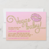 311 Vegas Baby Glitzy Kiss Metallic Kaart (Voorkant)