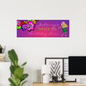311-ventilatorkanon voor de zomerdag | Sunset Poster (Thuiskantoor)