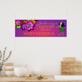 311-ventilatorkanon voor de zomerdag | Sunset Poster (Keuken)