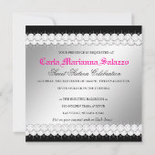 311 Veren van Luxe van de diamant de Hete Roze Kaart (Achterkant)