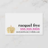 311 Vette Mode Boutique Tiara Visitekaartje (Achterkant)