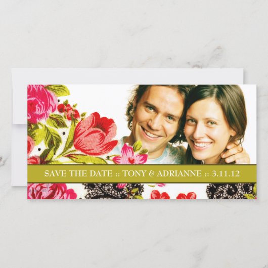 311-VIBRANT GARDEN SAVE THE DATE (Voorkant)