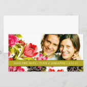 311-VIBRANT GARDEN SAVE THE DATE (Voorkant / Achterkant)