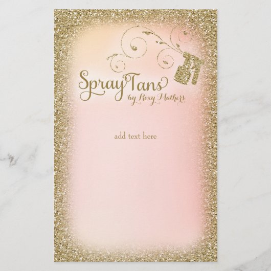 311 Vintage Glam Spray Tan Flyers (Voorkant)