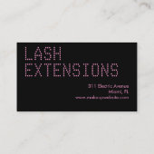 311 Visitekaartje Lash Extensions (Achterkant)
