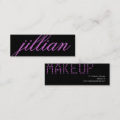 311 Visitekaartje voor aangepaste naam Paars (Voorkant / Achterkant)