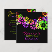 311 Vloerdouche-uitnodiging Kaart (Voorkant / Achterkant)