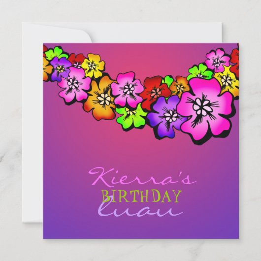 311 Vloerdouche — Uitnodiging | Sunset (Voorkant)