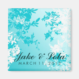 311-WEELDERIG BLAUW BEWAAR DE DATUM MAGNEET