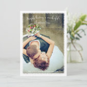 311 Wit gewoon een prachtige vakantiefoto Feestdagenkaart (Staand voorkant)