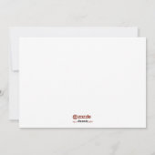 311 Wit gewoon een prachtige vakantiefoto Feestdagenkaart (Achterkant)