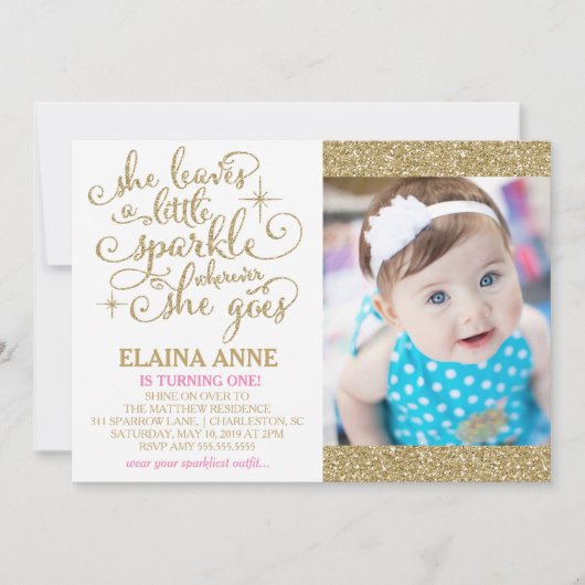 311 Ze laat een klein sprankeltje achter waar ze o Kaart (Voorkant)