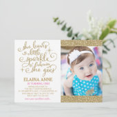 311 Ze laat een klein sprankeltje achter waar ze o Kaart (Staand voorkant)