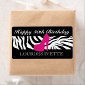 311 Zebra Heel Pink Label (Insitu)