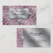 311 Zebra van de juwelen van de pekel Visitekaartje (Voorkant / Achterkant)