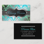 311-Zeopard-teken ontmoet Damask Shimmer ParadiseL Visitekaartje (Voorkant / Achterkant)