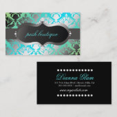 311 Zeopard-teken ontmoet Damask Shimmer ParadiseL Visitekaartje (Voorkant / Achterkant)