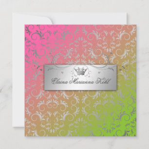 311-Zilver Divine   Lollipop Sweet 16 Kaart