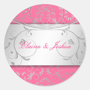 311-Zilver Divine Luscious Pink Sticker