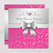 311-Zilver-wijnboei | Hot-roze zoet 16 Kaart (Voorkant / Achterkant)