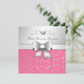 311-Zilver-wijnboei | Luscious Pink Sweet 16 Kaart (Staand voorkant)