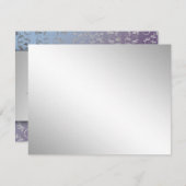 311-zilveren de Goddelijke kaart van de Hydrangea (Voorkant / Achterkant)