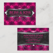 311 Zwart geblazen buisje metaal Visitekaartje (Voorkant / Achterkant)