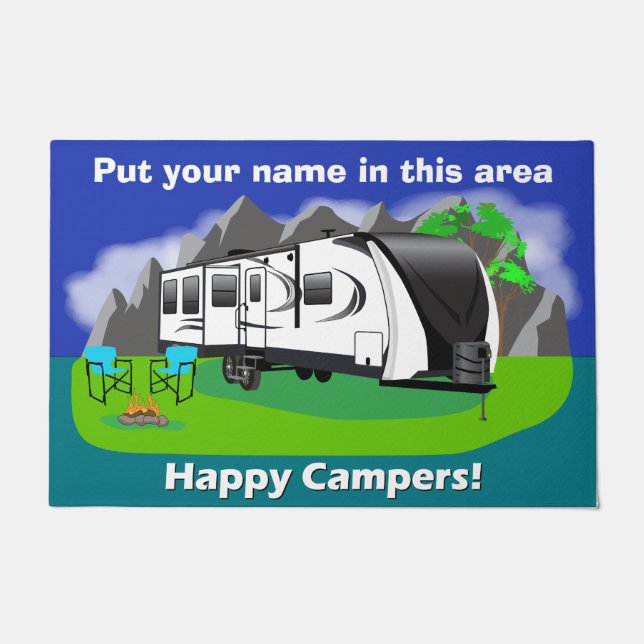 312 BHTS-reflectie over groot ontwerp Deurmat (Voorkant)