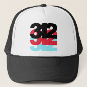 312 Netnummer Trucker Pet (Voorkant)