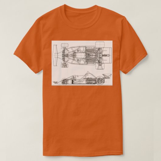 312T2 1976 Niki Blueprint T-shirt (Design voorkant)