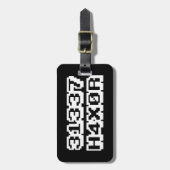 31337 H4X0R BAGAGELABEL (Voorkant verticaal)