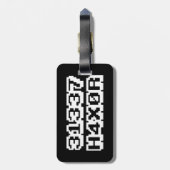 31337 H4X0R BAGAGELABEL (Achterkant verticaal)