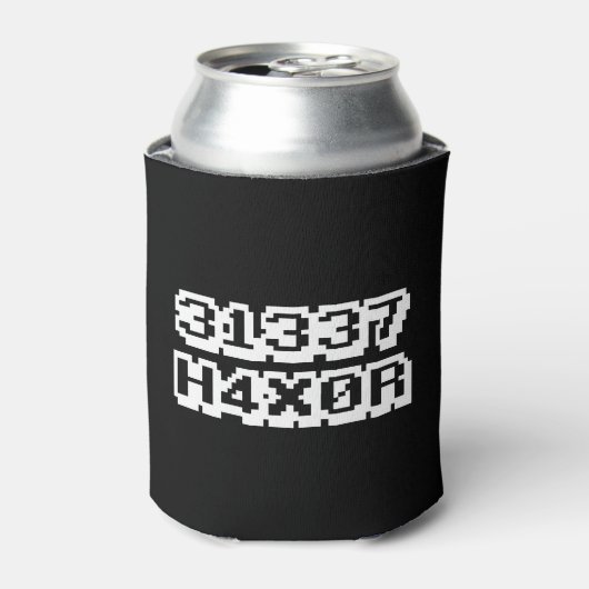 31337 H4X0R BLIKJESKOELER (Blikje Voorkant)