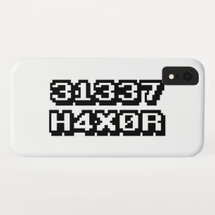 31337 H4X0R iPhone XR HOESJE
