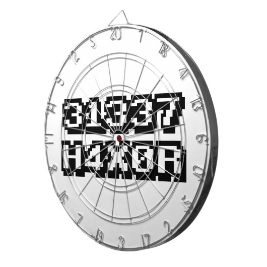 31337 H4X0R DARTBORD (Voorkant Rechts)