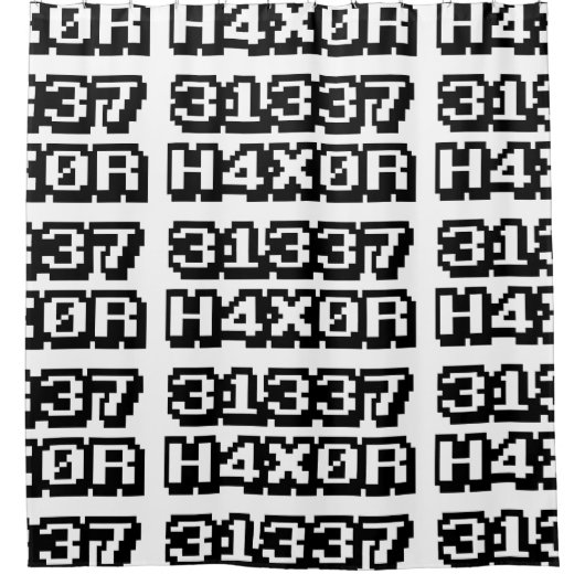 31337 H4X0R DOUCHEGORDIJN (Voorkant)