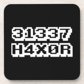 31337 H4X0R DRANKJES ONDERZETTER (Voorkant)