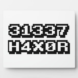 31337 H4X0R FOTOPLAAT