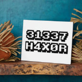 31337 H4X0R FOTOPLAAT (Zijkant)